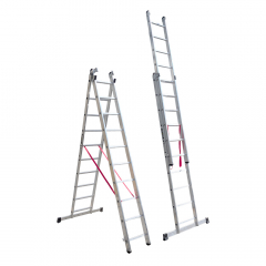 Double Section Combination Ladders